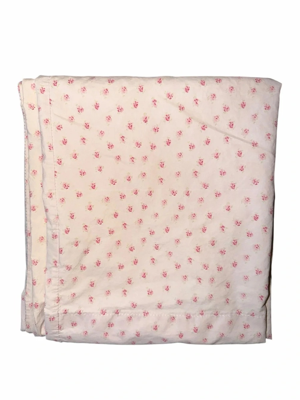Simply Shabby ChicPink Pillowcases (1King, 1 Standard) with Pink Rose Print